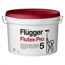 Flügger Flutex Pro 5 matt fal- és üvegszövet festék - súrolható, nagyon jól mosható (Tűzbiztonsági besorolás: B-s1,d0)