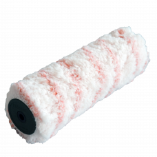 Festőhenger QUICK (fehér-rózsaszín csíkos) 24 cm